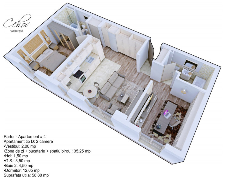 parter - apt 4 Tip D_1 - Photo