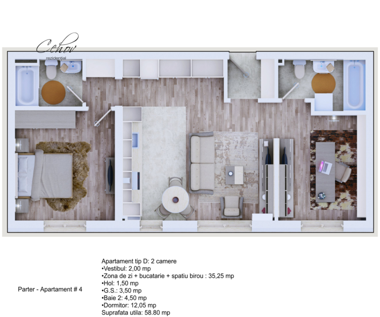 parter - apt 4 Tip D_2 - Photo